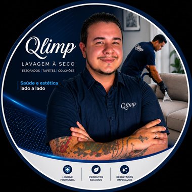 Seção da landing page Qlimp Lavagem a Seco