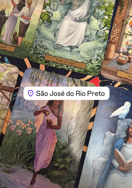 Seção da landing page Alisegun Taróloga
