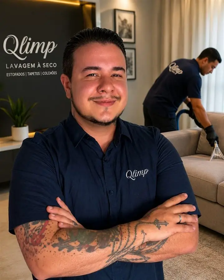 Landing page Qlimp Lavagem a Seco